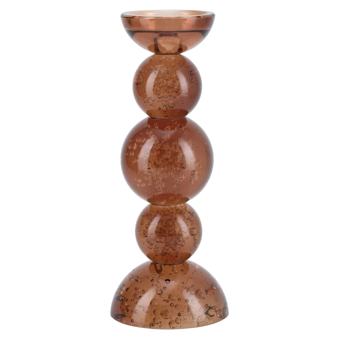 Kandelaar Jolita brown small