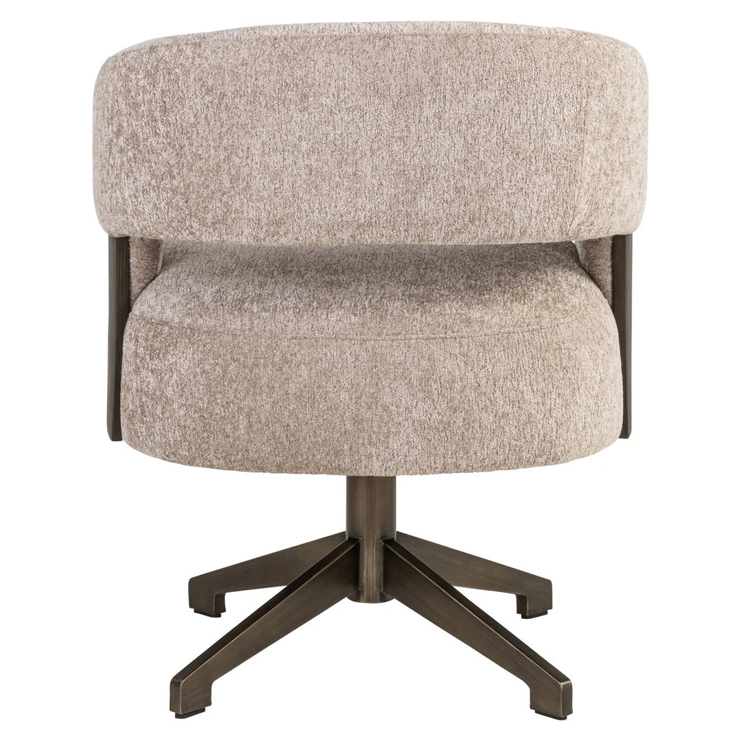 Eetkamerstoel Pollux be easy sand oak - swivel