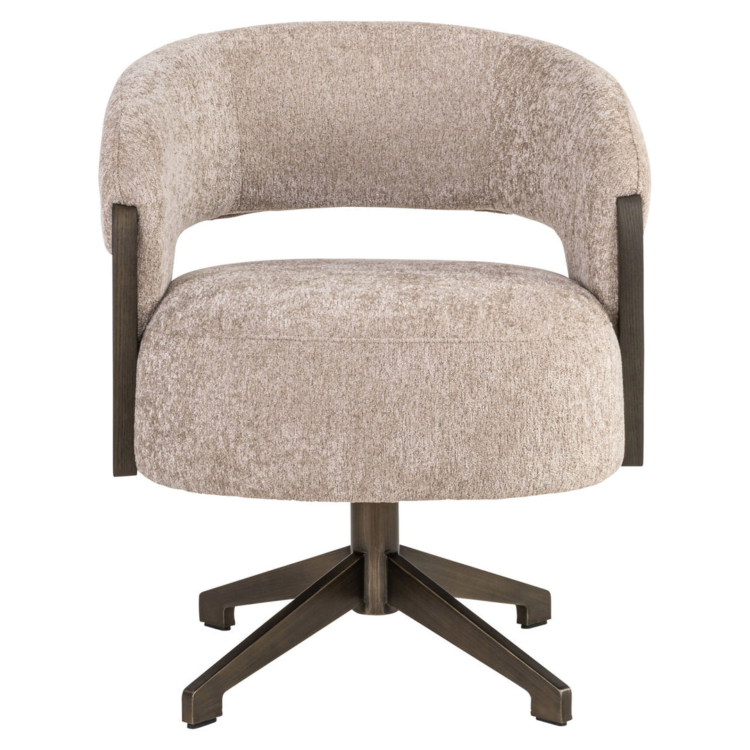 Eetkamerstoel Pollux be easy sand oak - swivel