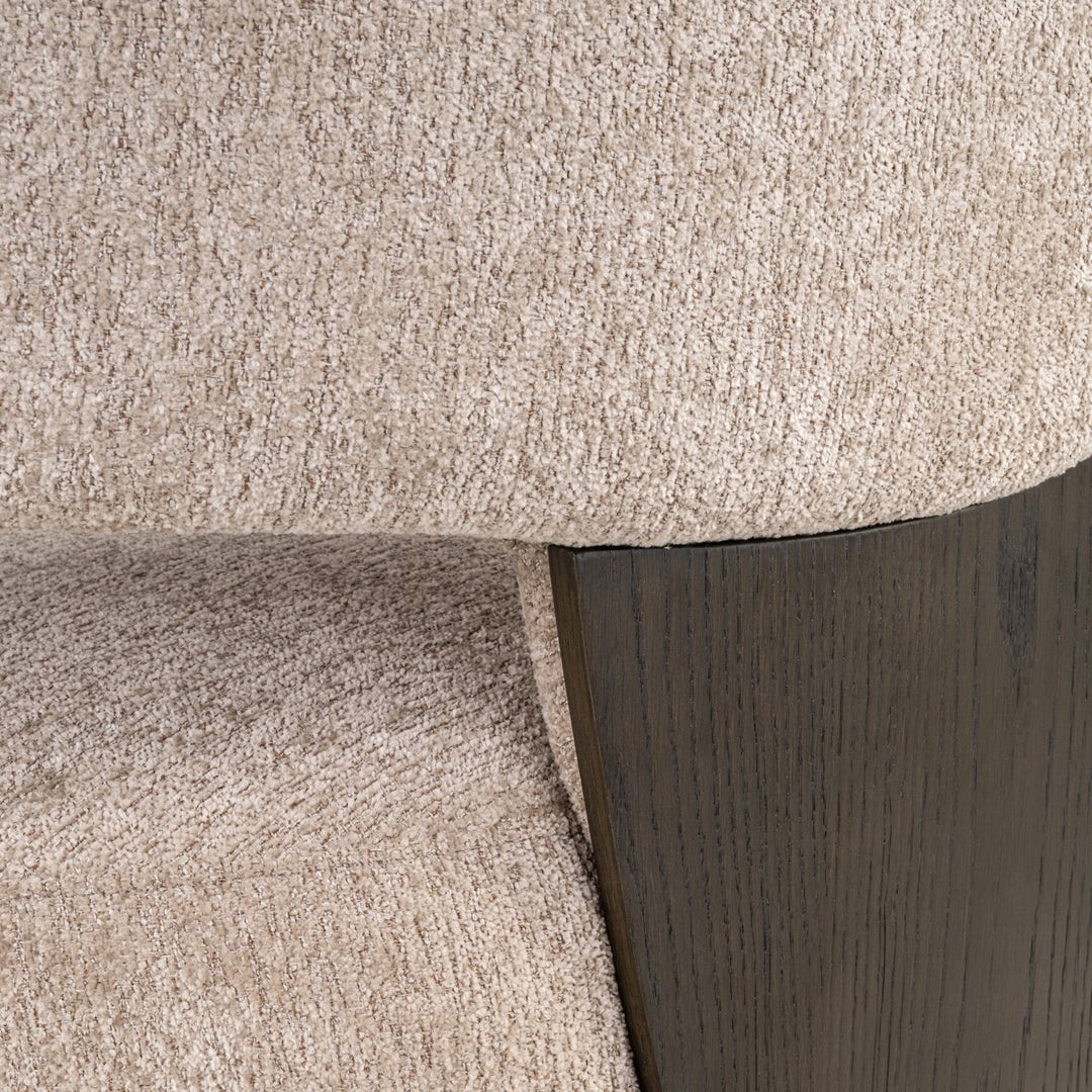 Eetkamerstoel Pollux be easy sand oak - swivel