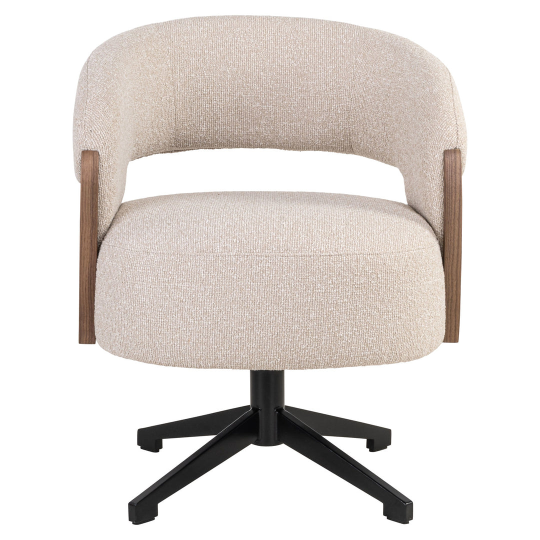 Eetkamerstoel Pollux lodge desert walnut - swivel