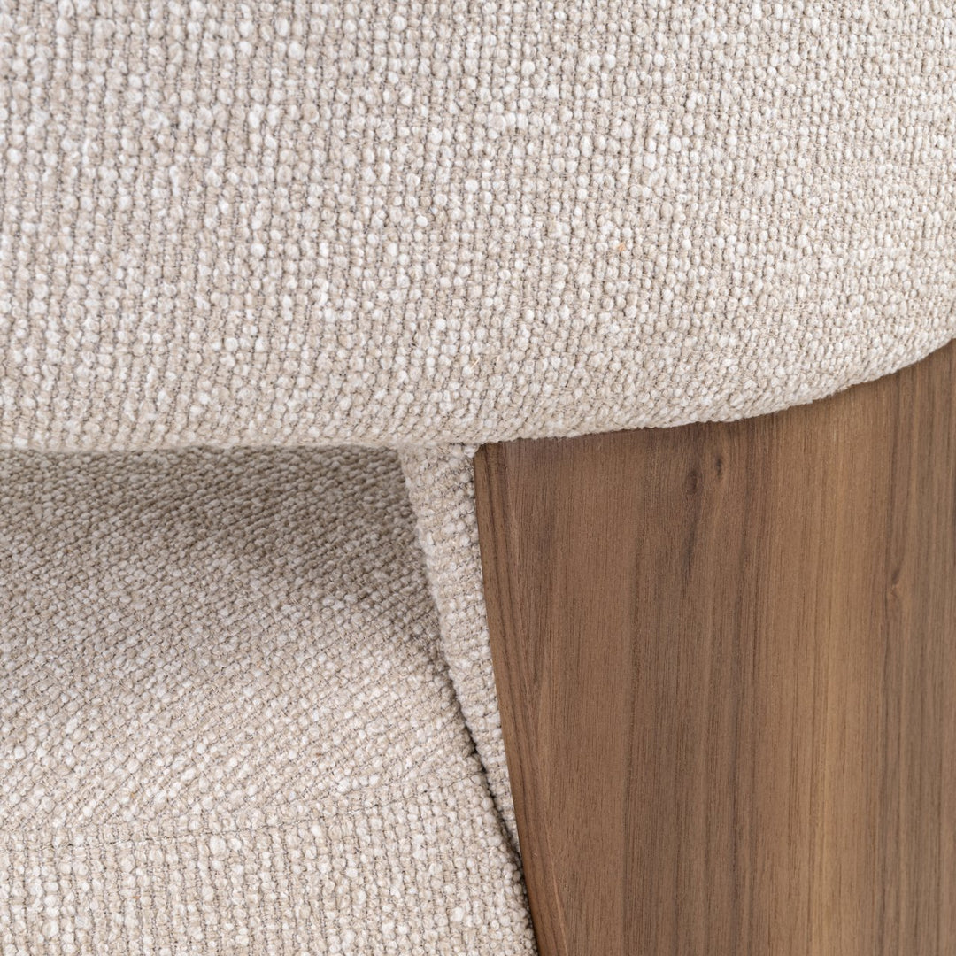 Eetkamerstoel Pollux lodge desert walnut - swivel
