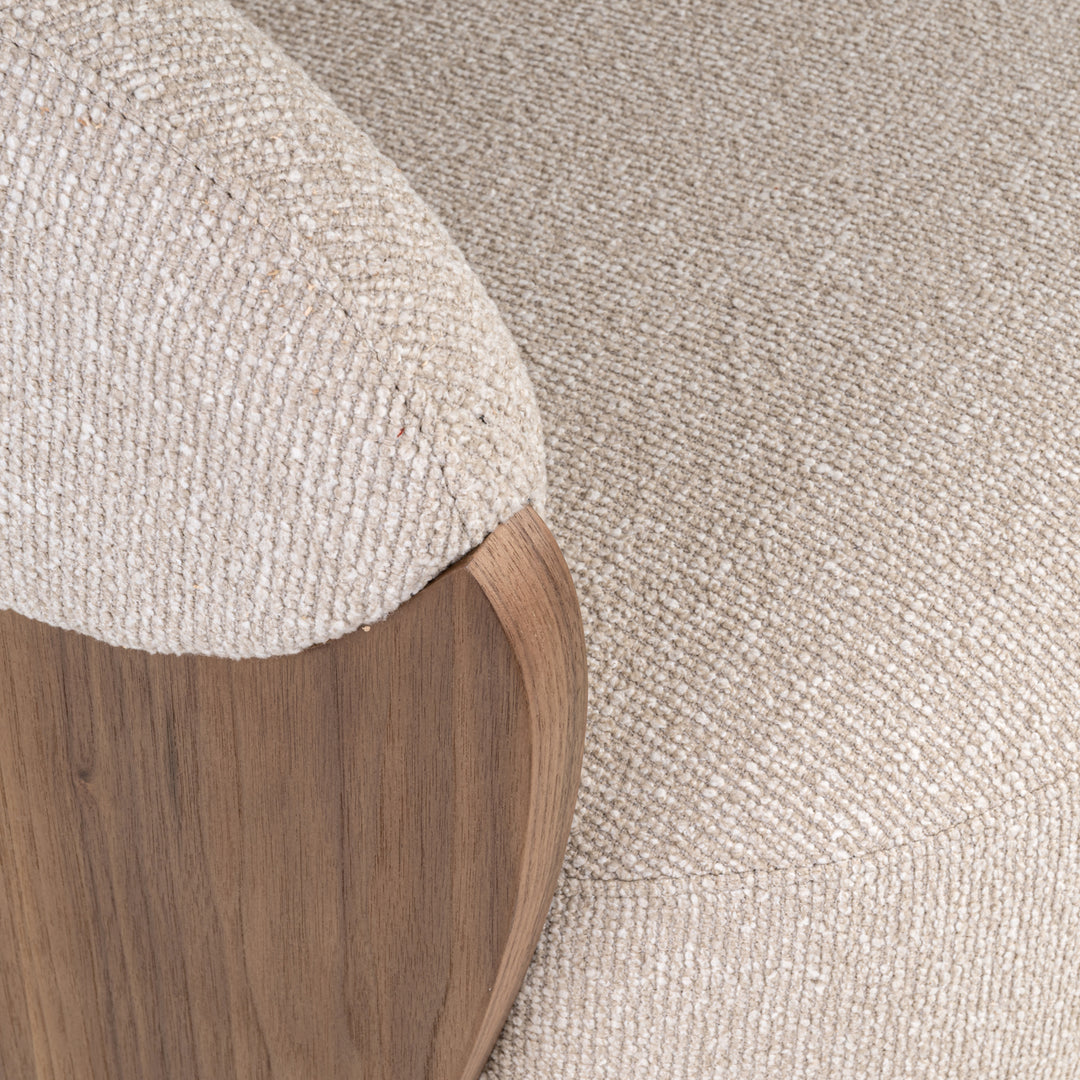 Eetkamerstoel Pollux lodge desert walnut - swivel