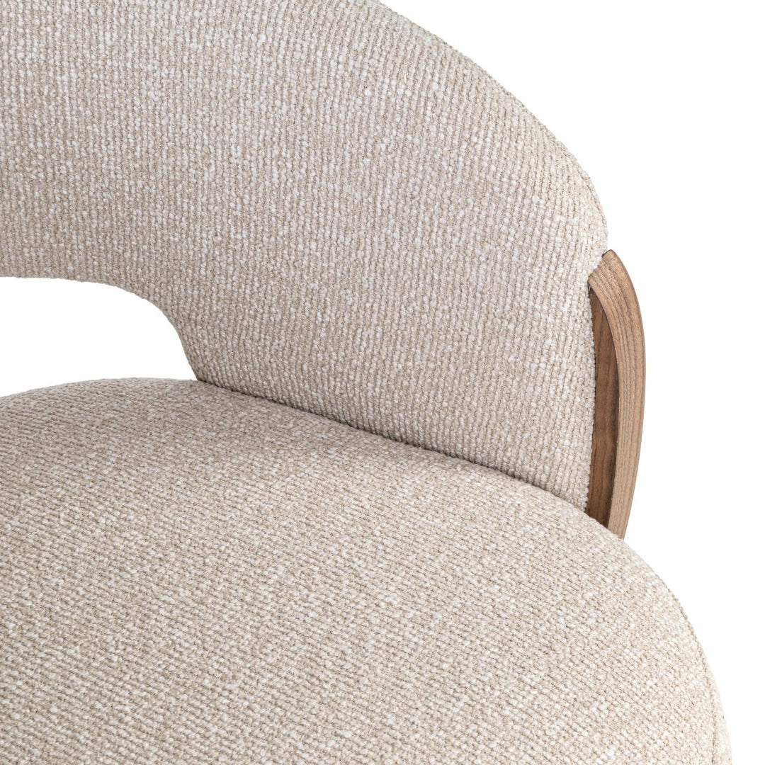 Eetkamerstoel Pollux lodge desert walnut - swivel