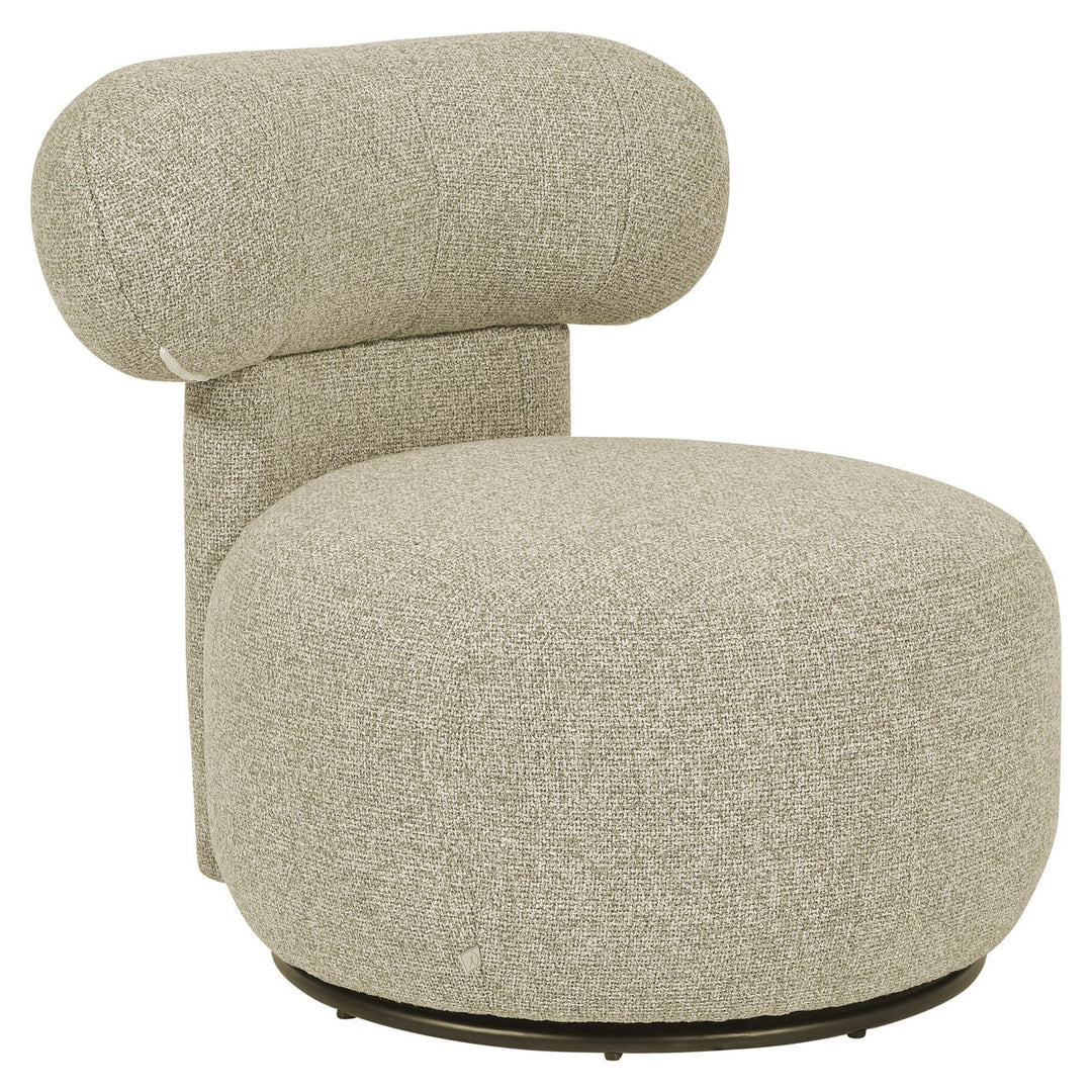 Lounge stoel Kaya cayenne brown swivel
