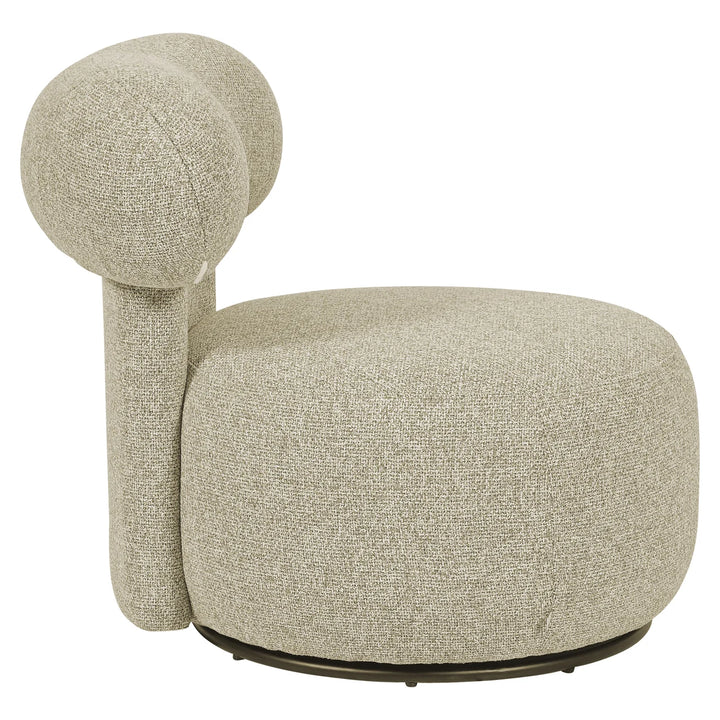 Lounge stoel Kaya cayenne brown swivel