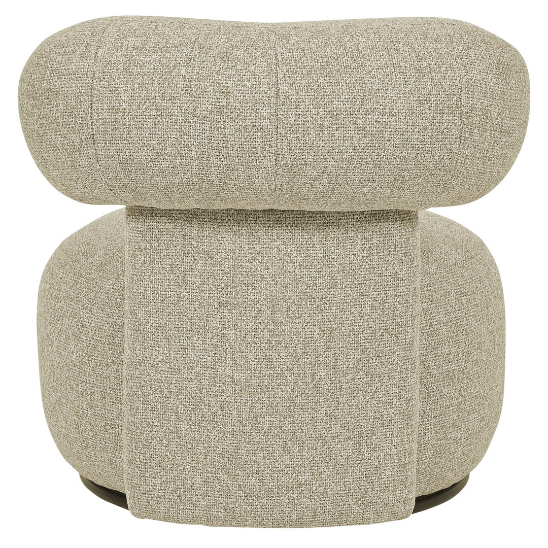Lounge stoel Kaya cayenne brown swivel