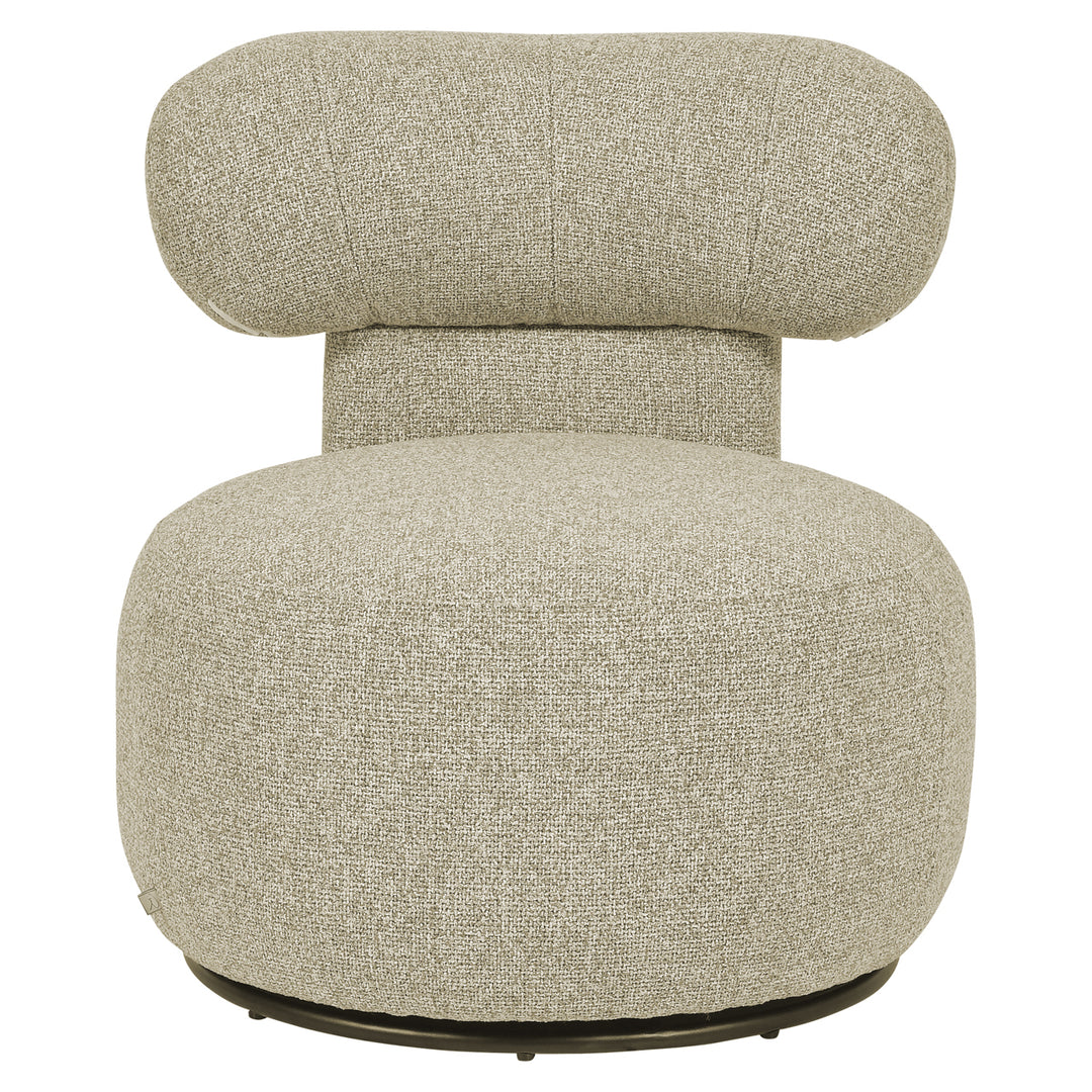 Lounge stoel Kaya cayenne brown swivel
