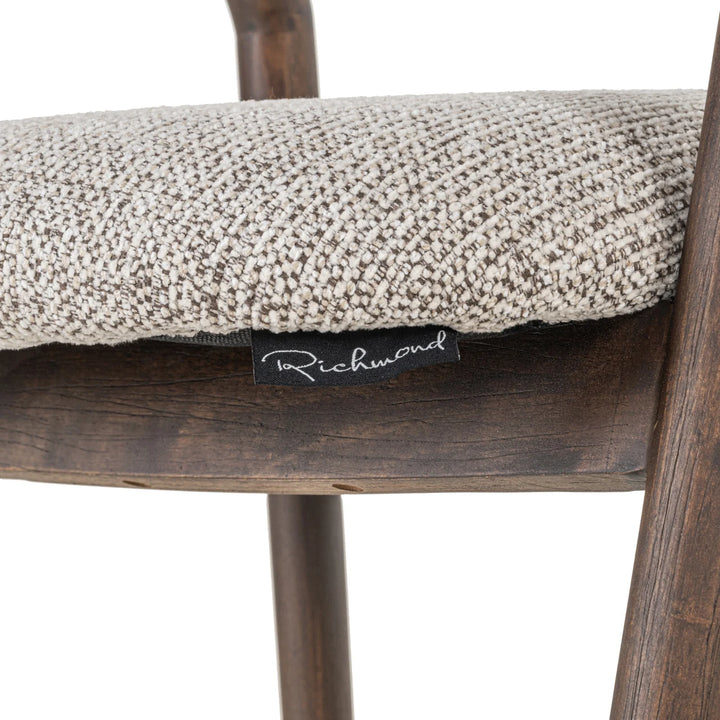 Counterstoel Mihara mocca fancy fire retardant