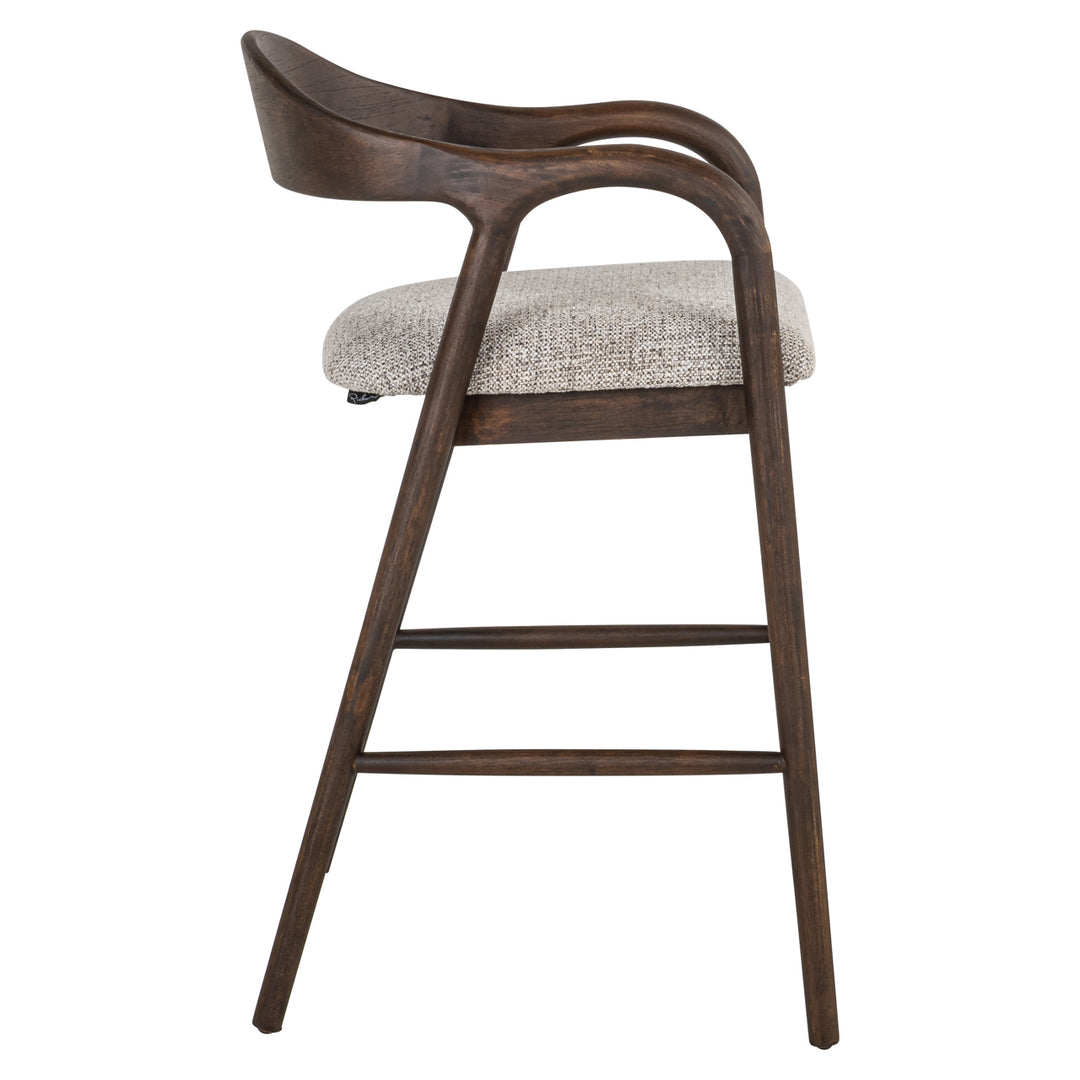 Counterstoel Mihara mocca fancy fire retardant
