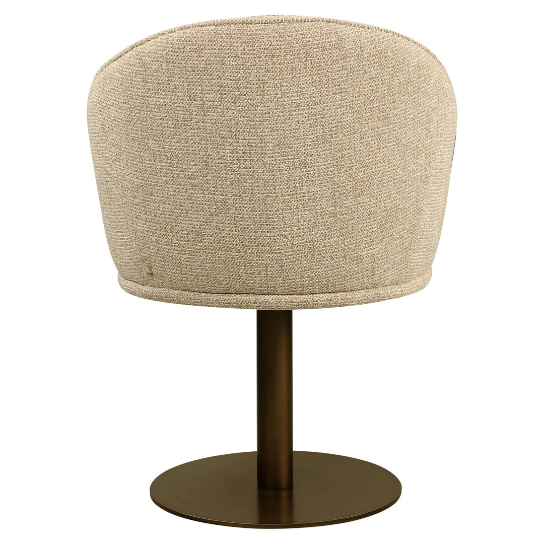 Eetkamerstoel Beverly natural fancy swivel
