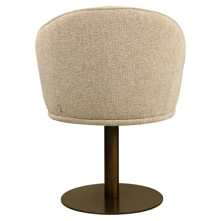 Eetkamerstoel Beverly natural fancy swivel