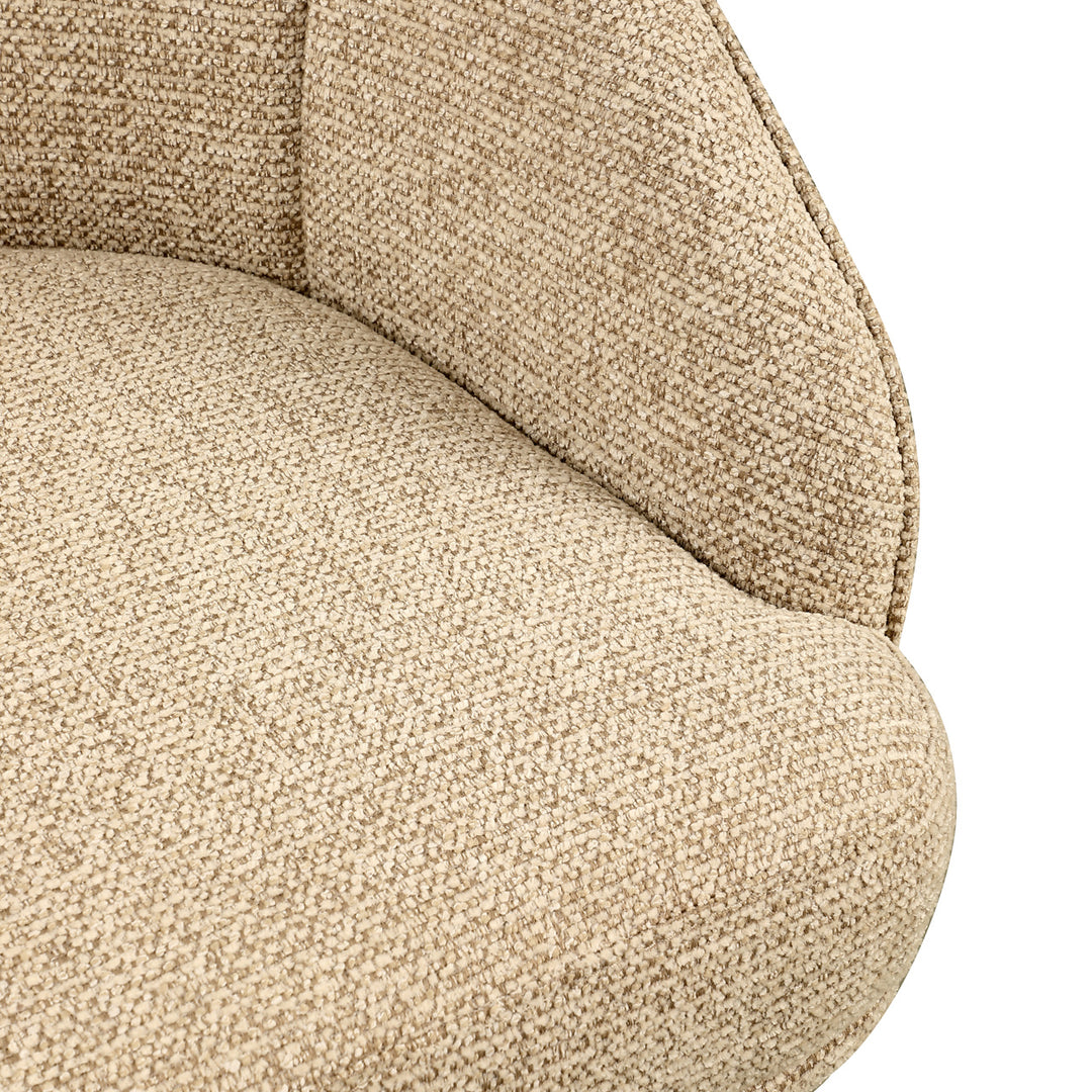 Eetkamerstoel Beverly natural fancy swivel