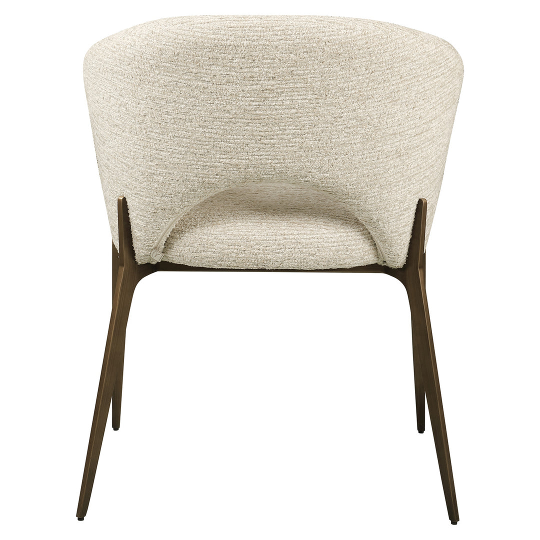 Eetkamerstoel Kenzi natural linear fire retardant