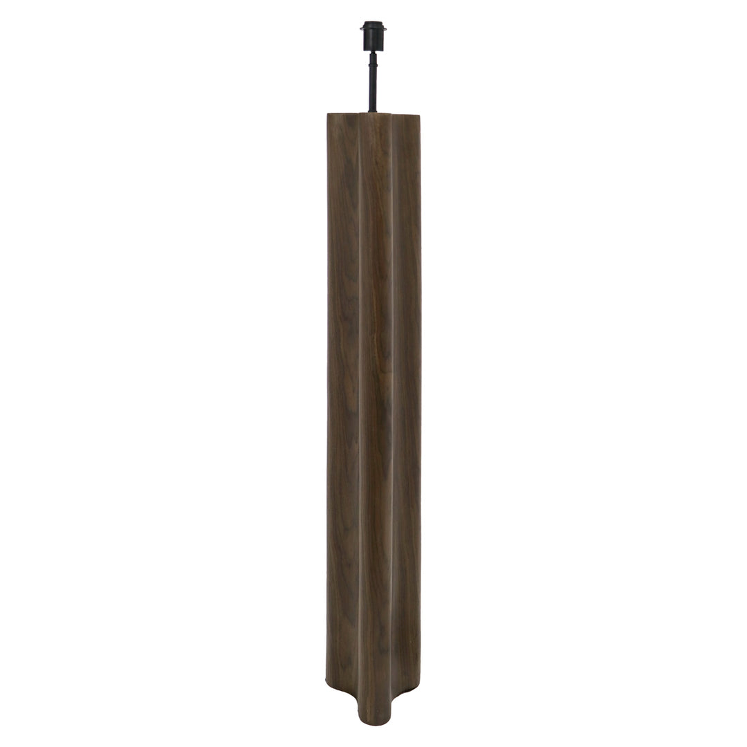 Vloerlamp Jamy walnut