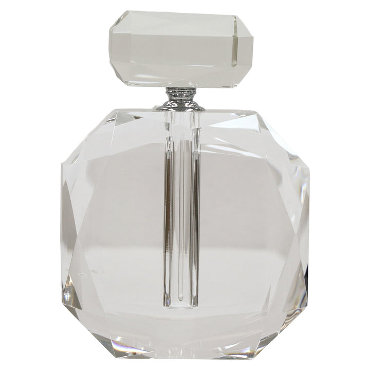 Decoratief object Khloe clear transparent perfume bottle