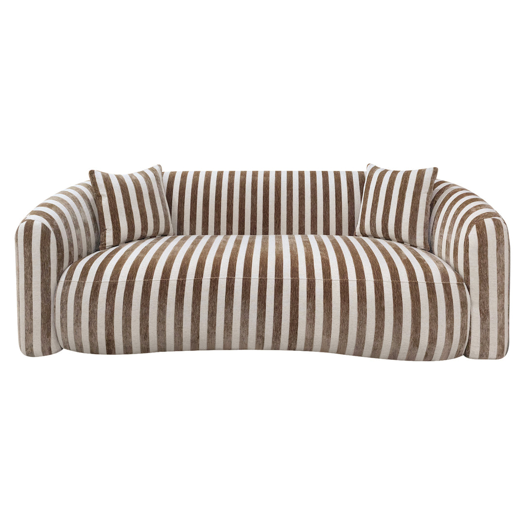 Bank Luxandra stripes sand