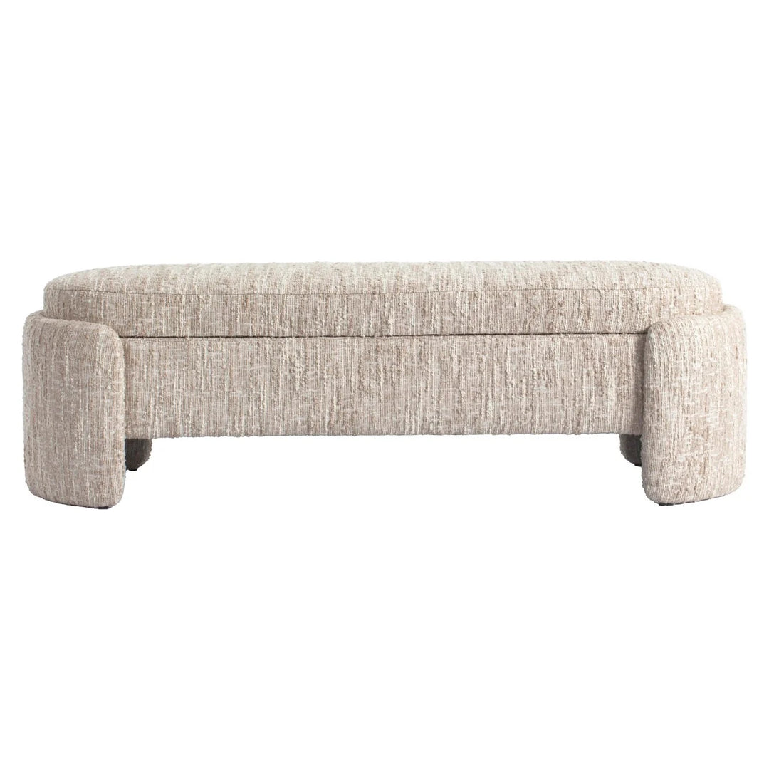 Bank Cupid beige angora with storage