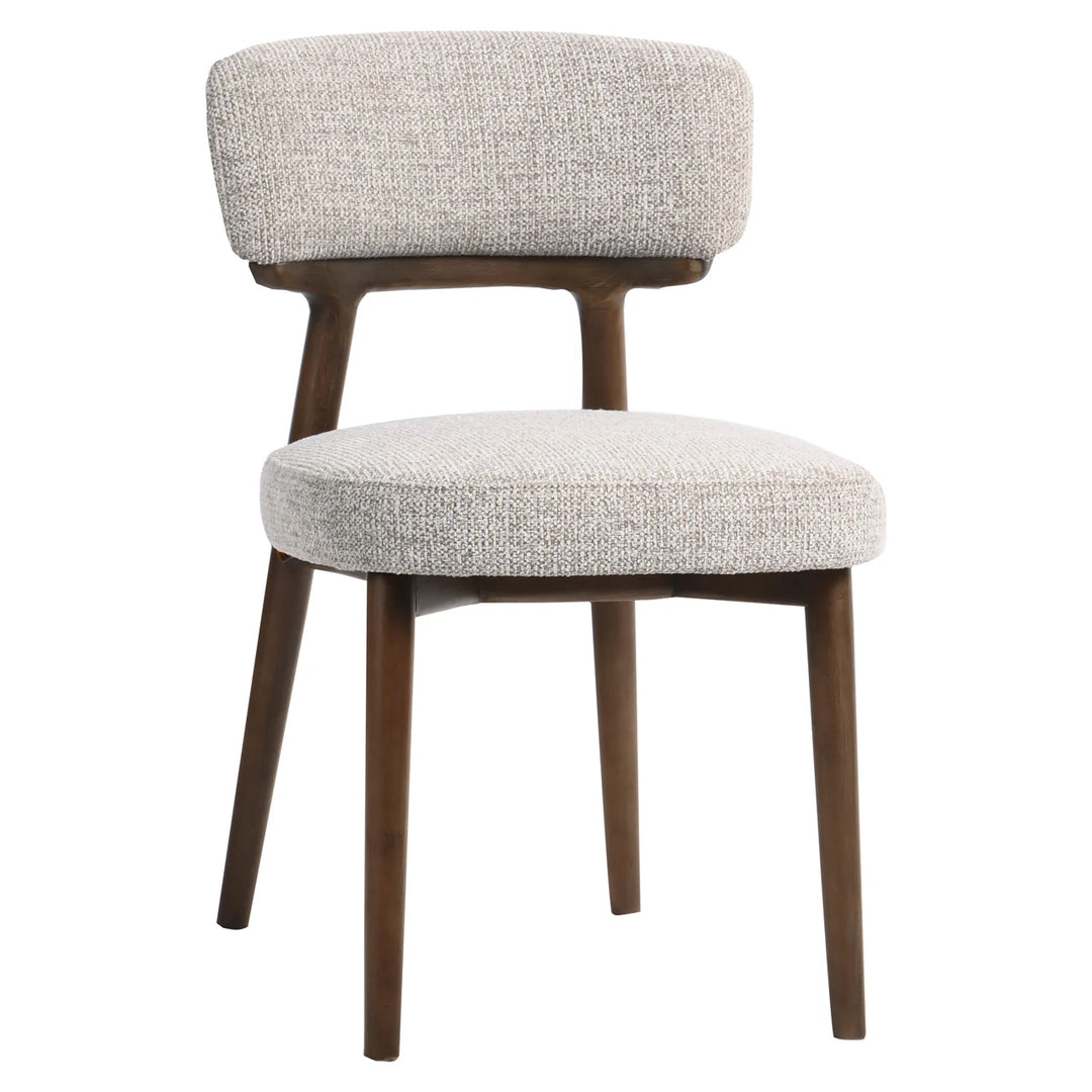 Eetkamerstoel Basker natural fancy fire retardant (Set of 2)