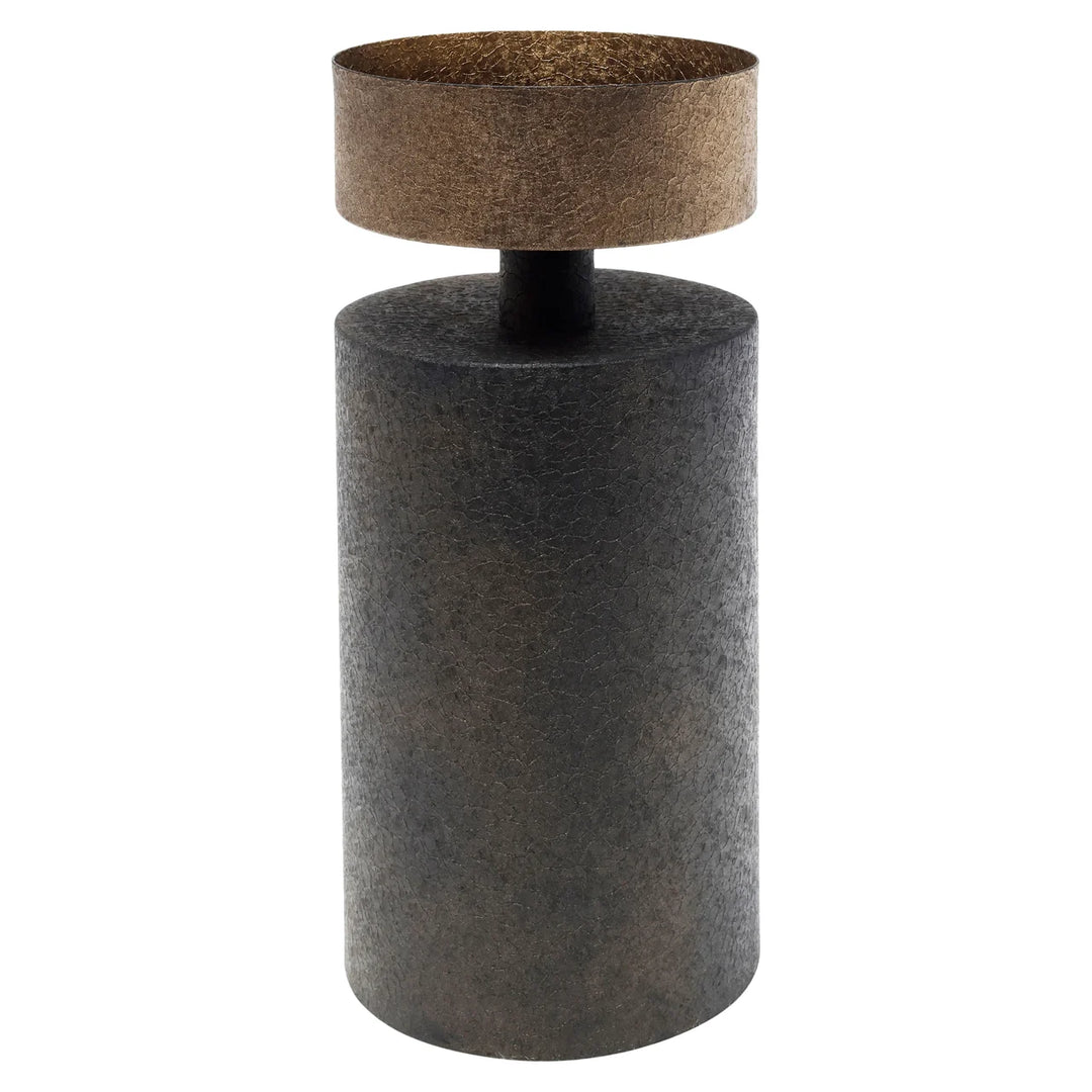 Kandelaar Harlow brass antique small