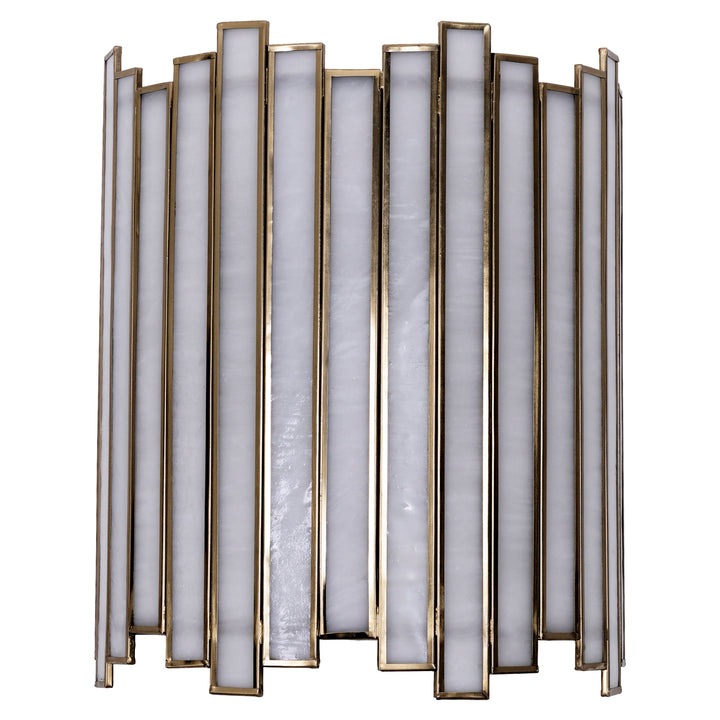 Wandlamp Lima brass antique