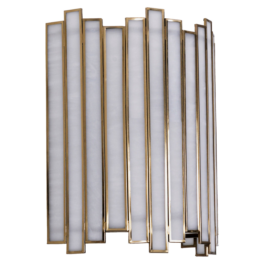 Wandlamp Lima brass antique