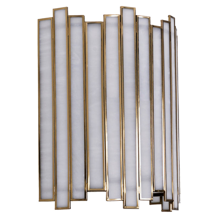 Wandlamp Lima brass antique