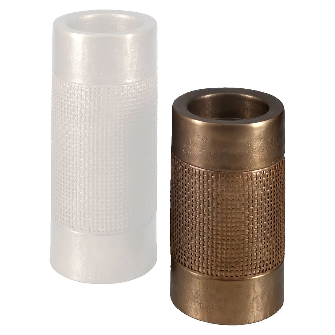 Kandelaar Aya brushed gold small