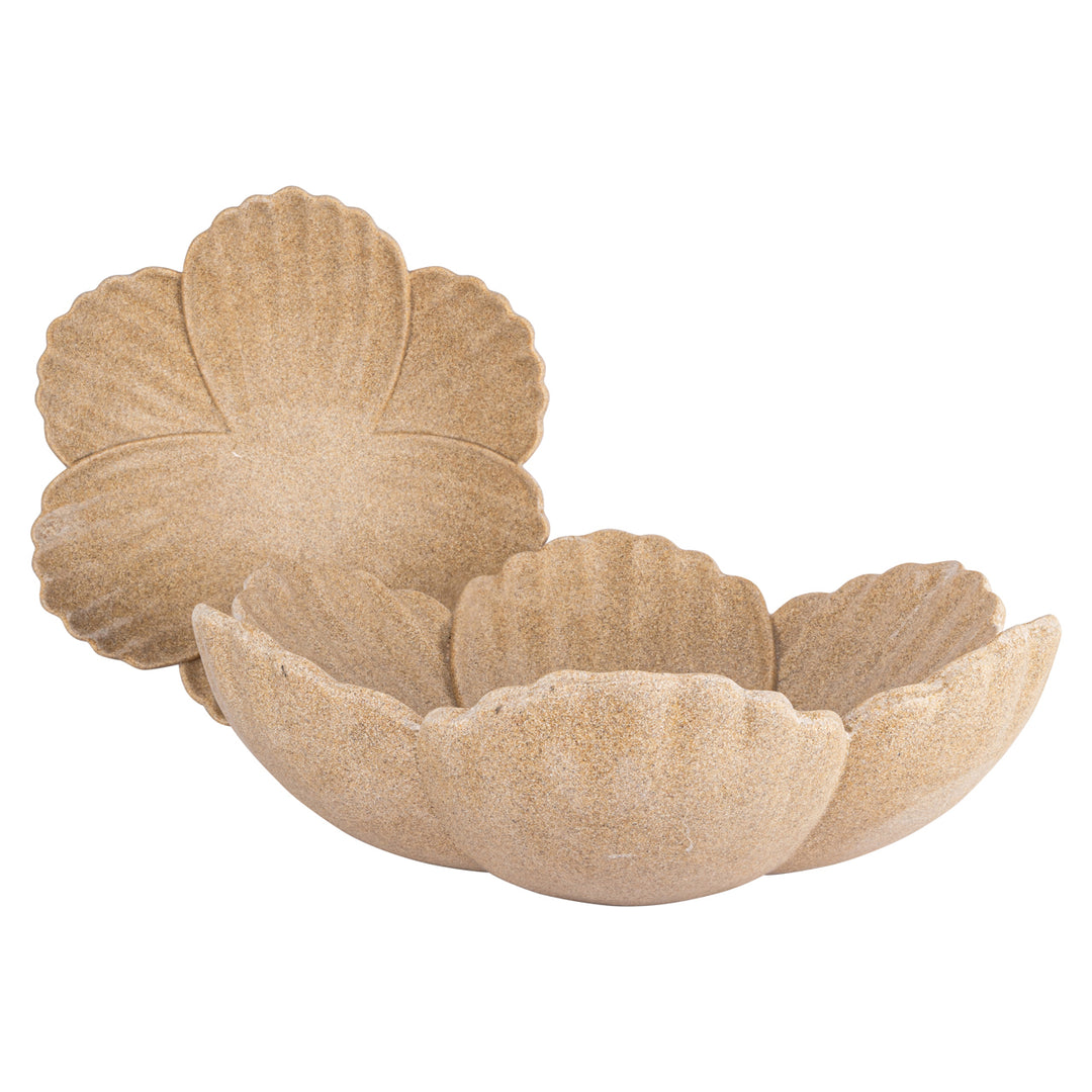 Schaal Shellie beige small