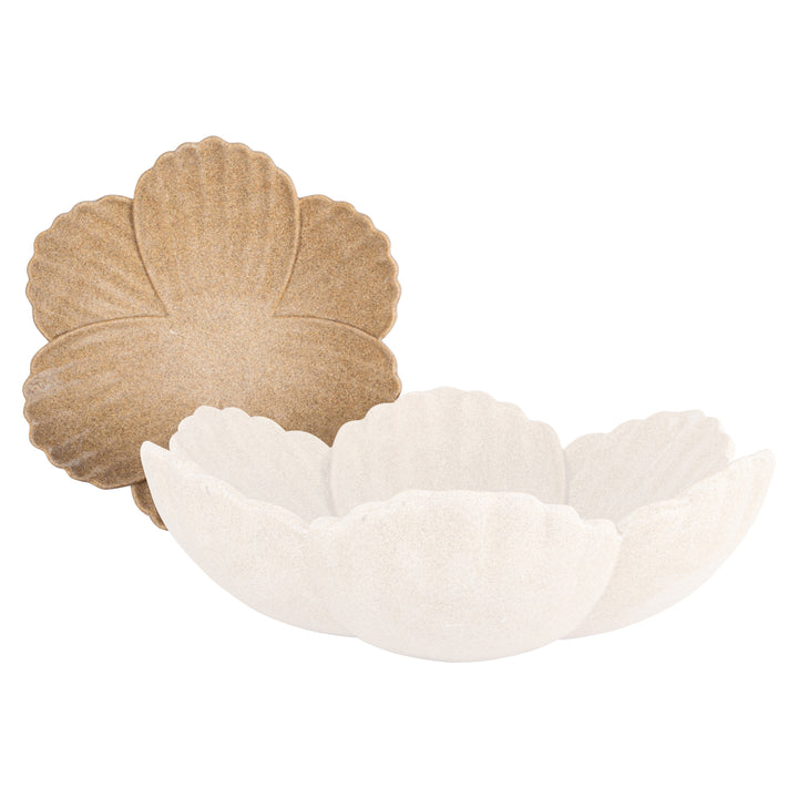 Schaal Shellie beige small