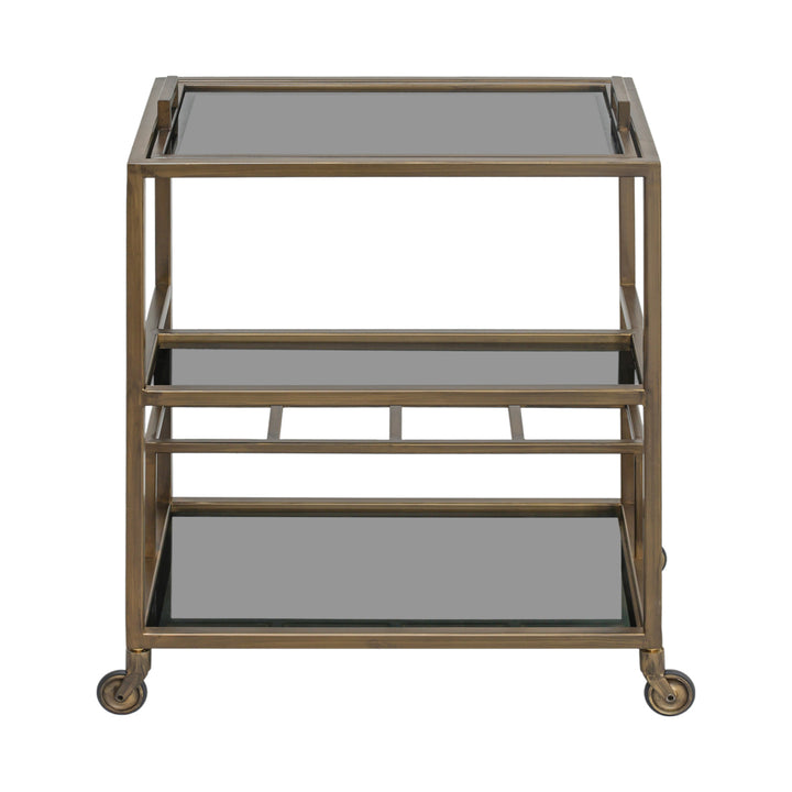 Trolley Ruinart brass antique