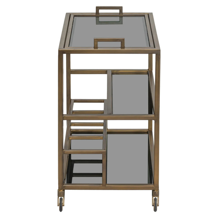 Trolley Ruinart brass antique