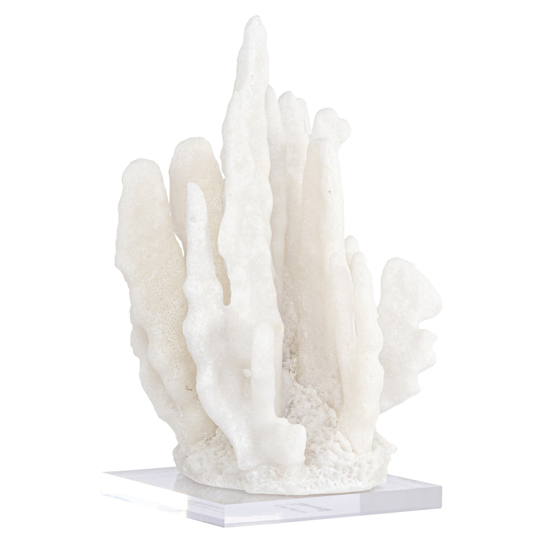 Decoratief object Lilly white