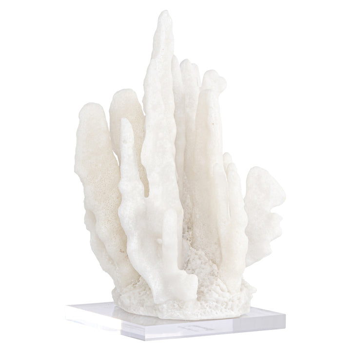 Decoratief object Lilly white