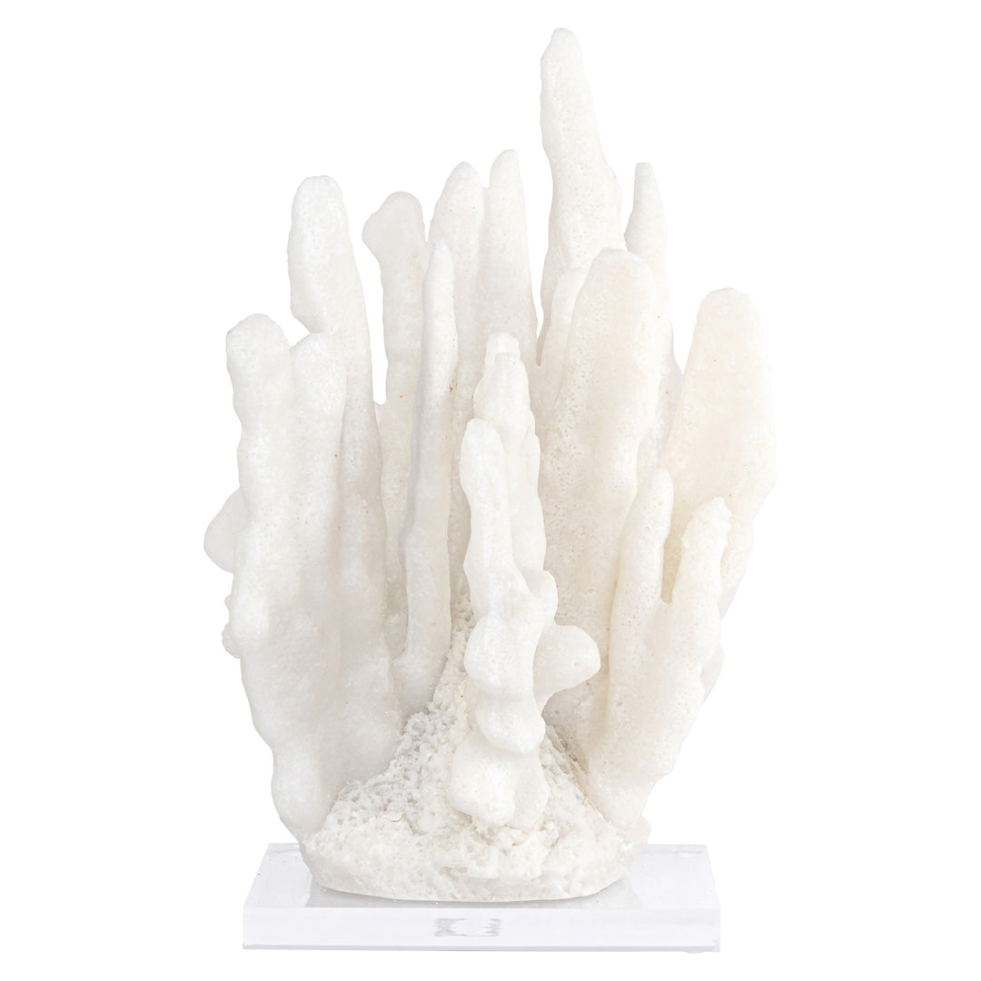 Decoratief object Lilly white