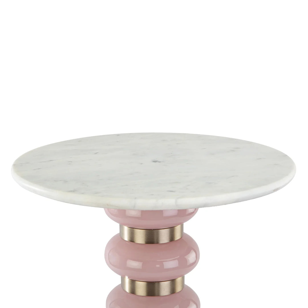 Bijzettafel Villeray pink