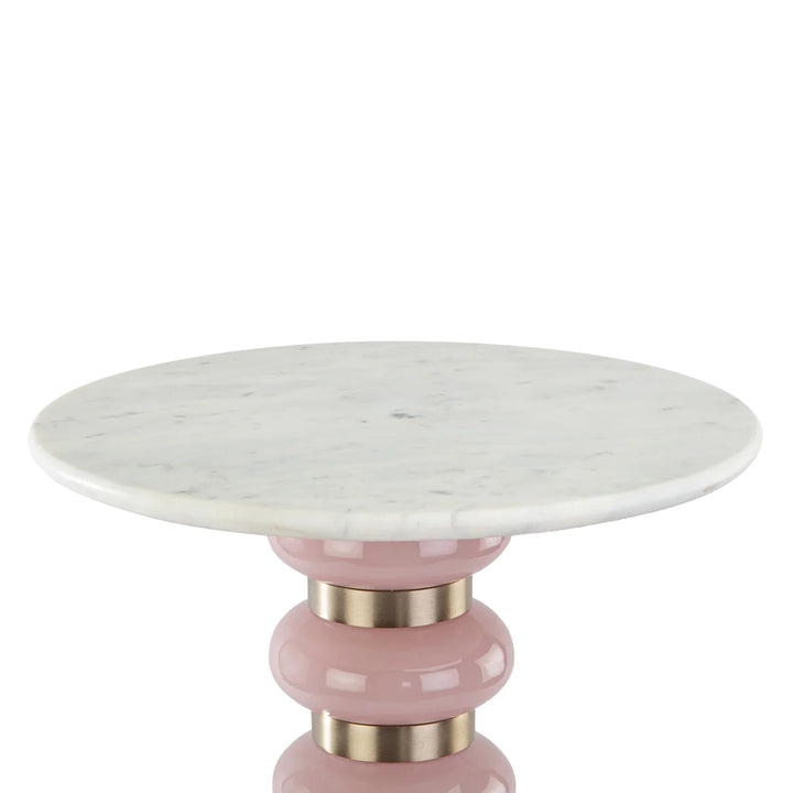 Bijzettafel Villeray pink