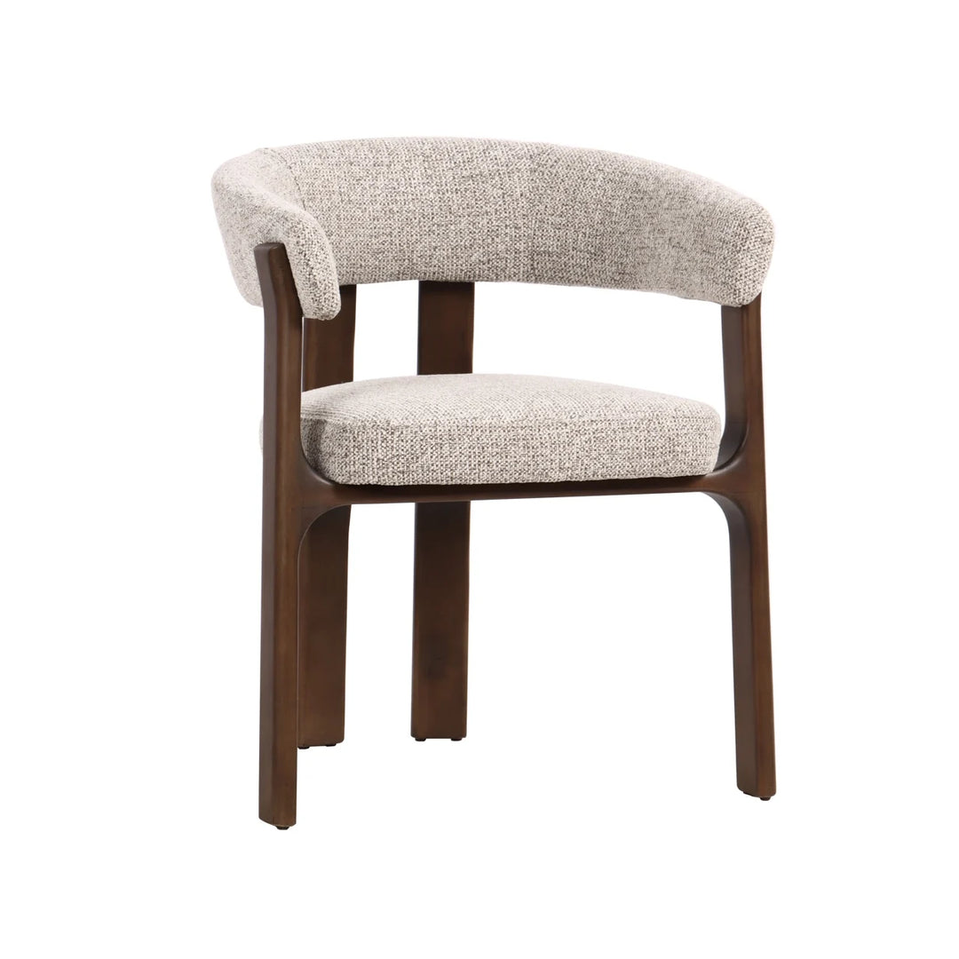 Eetkamerstoel Contigo mocca fancy