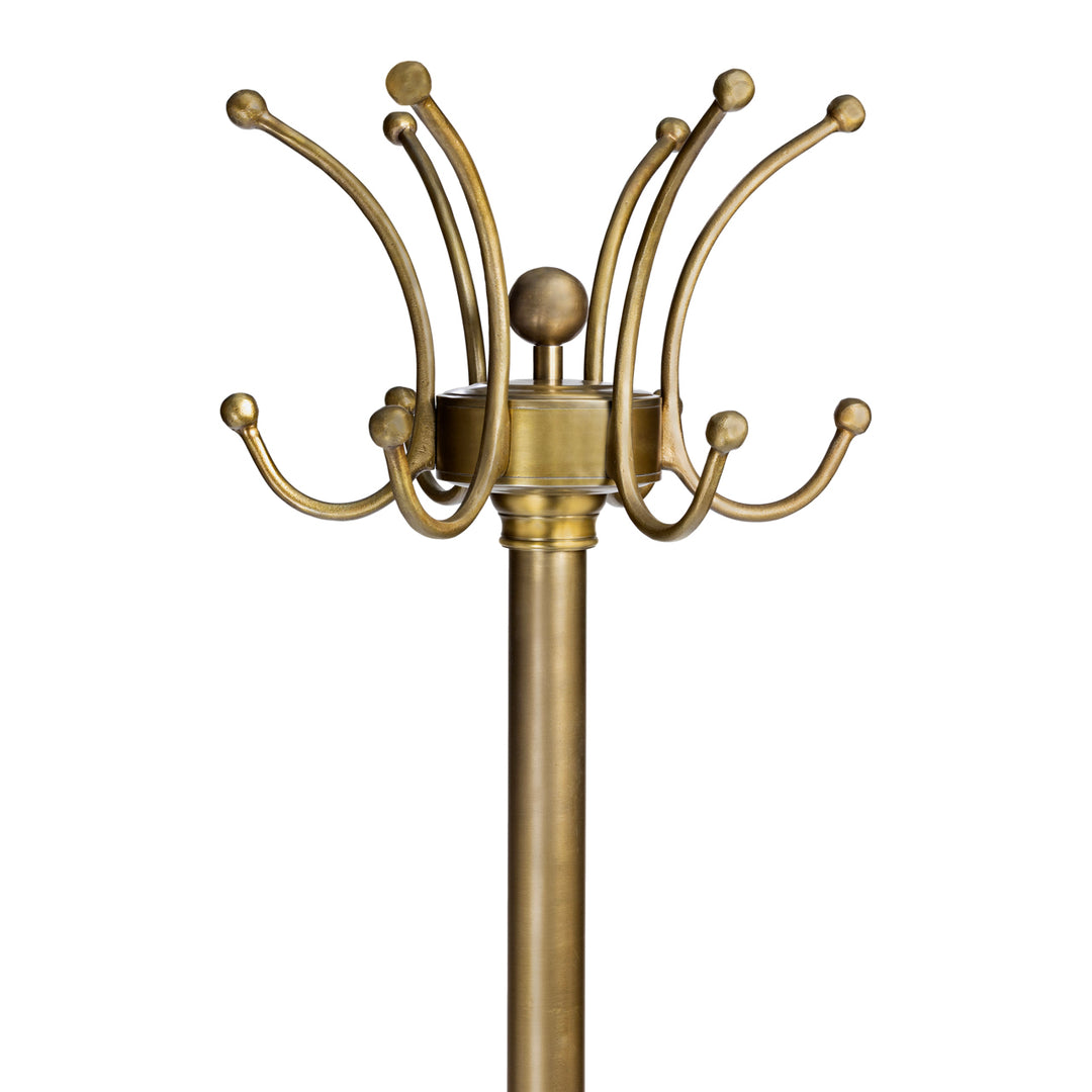 Kapstok Darwy brass antique