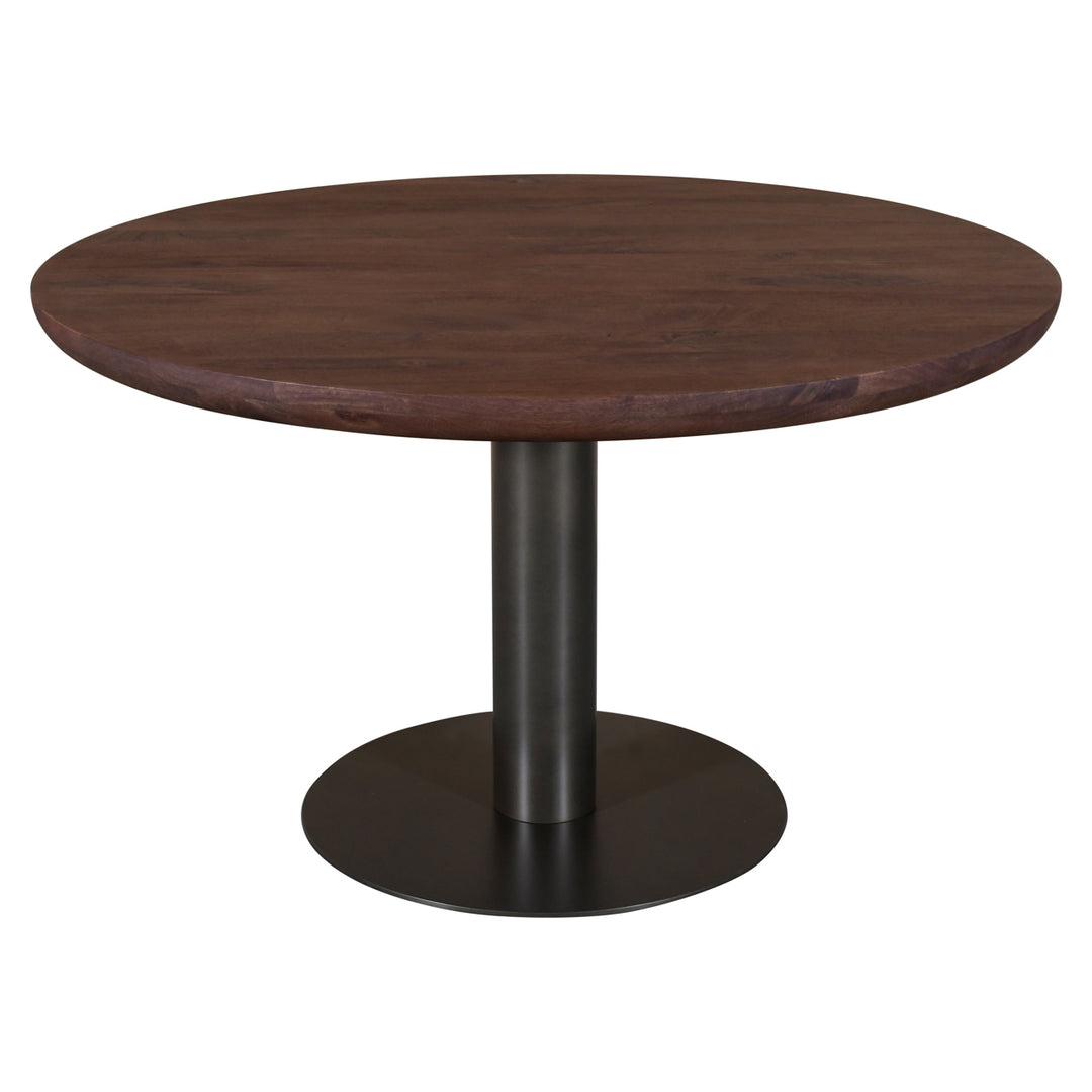 Eettafel Baldwin spicebrown 130Ø