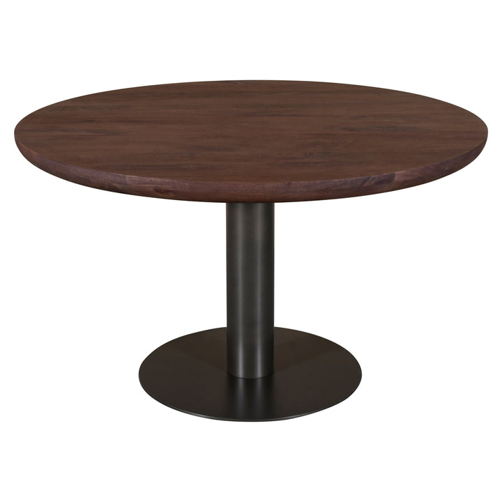 Eettafel Baldwin spicebrown 130Ø
