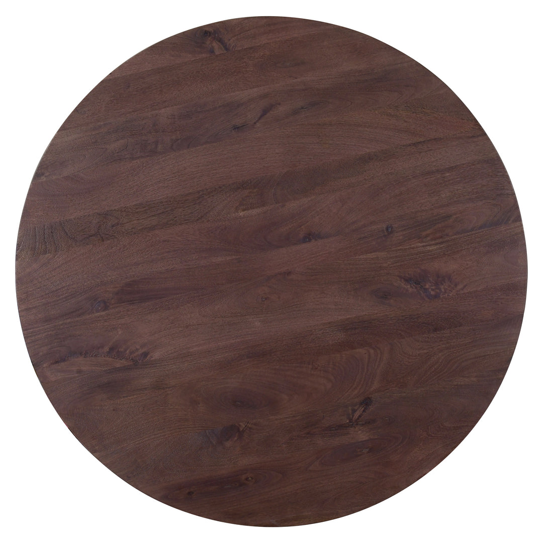 Eettafel Baldwin spicebrown 130Ø