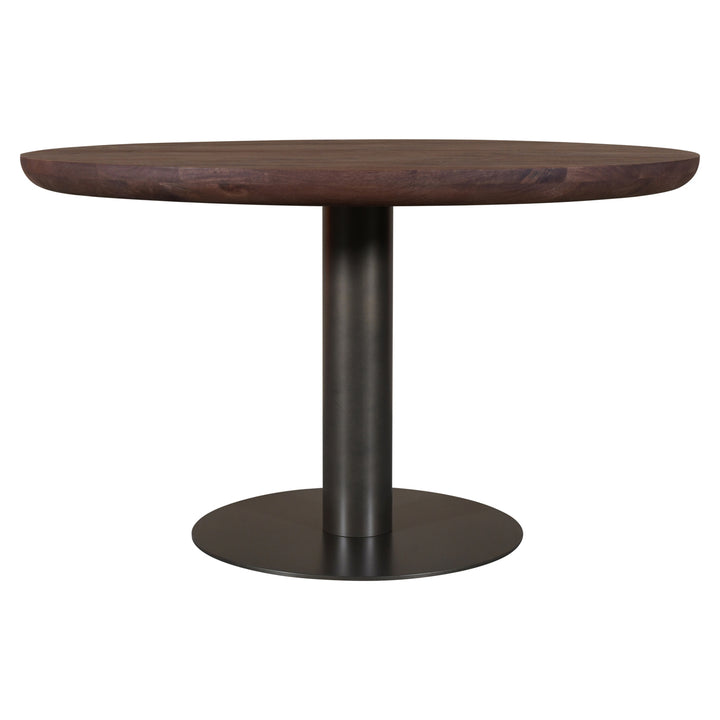 Eettafel Baldwin spicebrown 130Ø