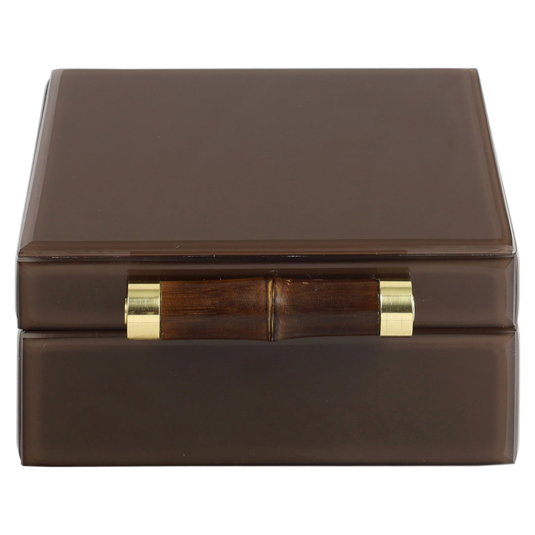 Opbergdoos Echo dark brown small