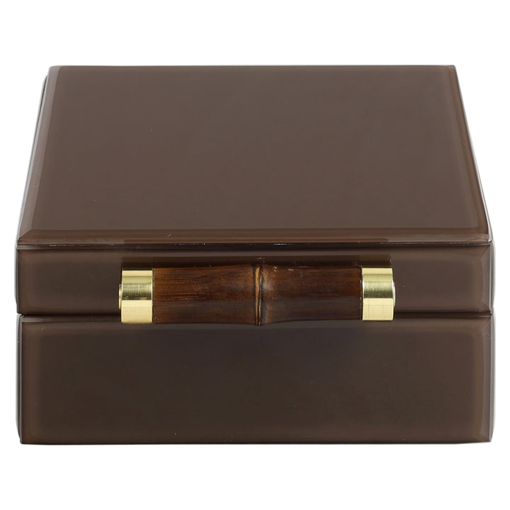 Opbergdoos Echo dark brown small