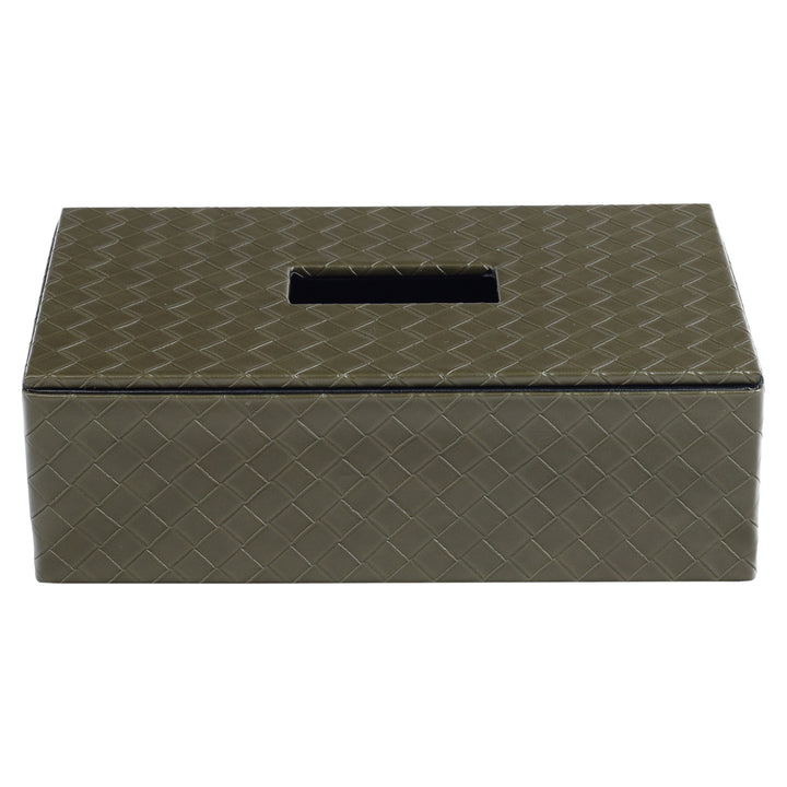 Decoratief object Vex olive tissue box