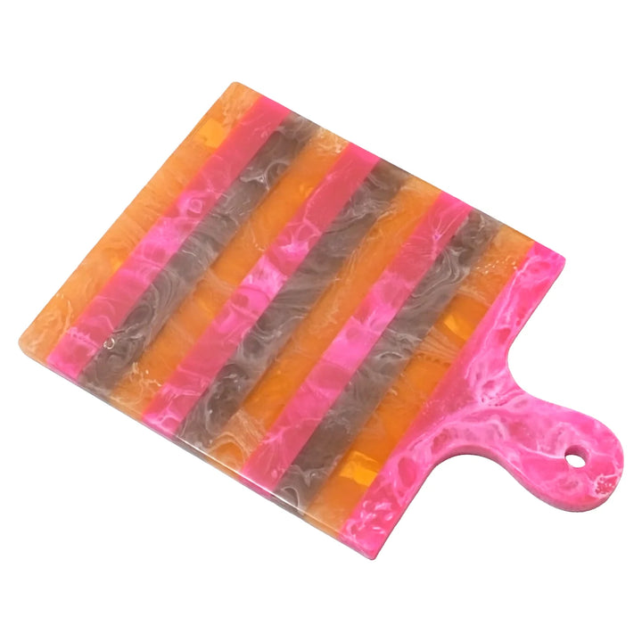 Dienblad Cindy pink/orange - serving board small