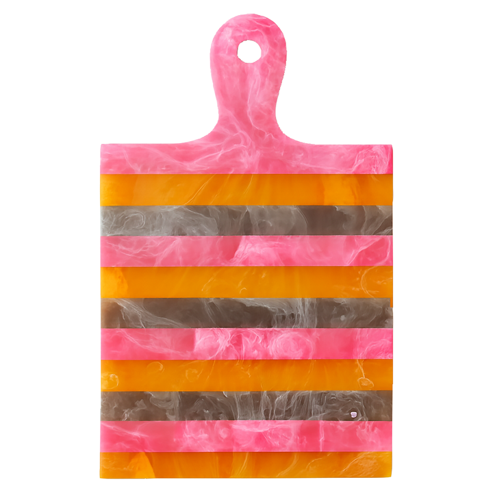 Dienblad Cindy pink/orange - serving board small