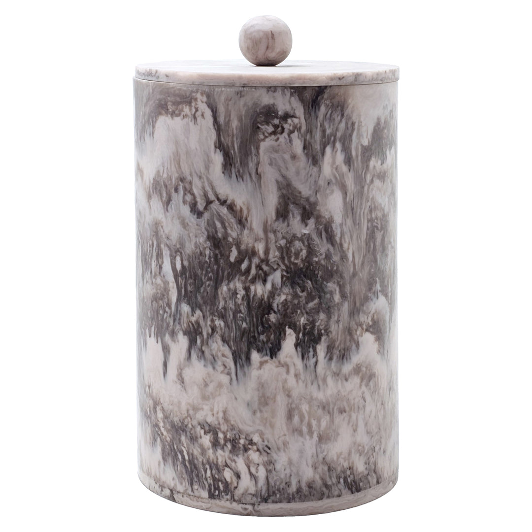 Opbergdoos Rosaline chocolat brown storage jar small