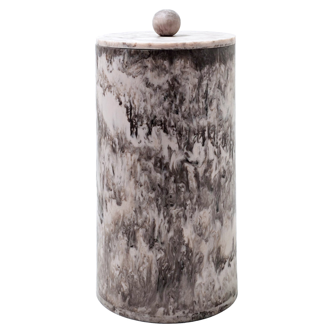 Opbergdoos Rosaline chocolat brown storage jar large